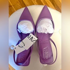 Zara Slingback Kitten Heel